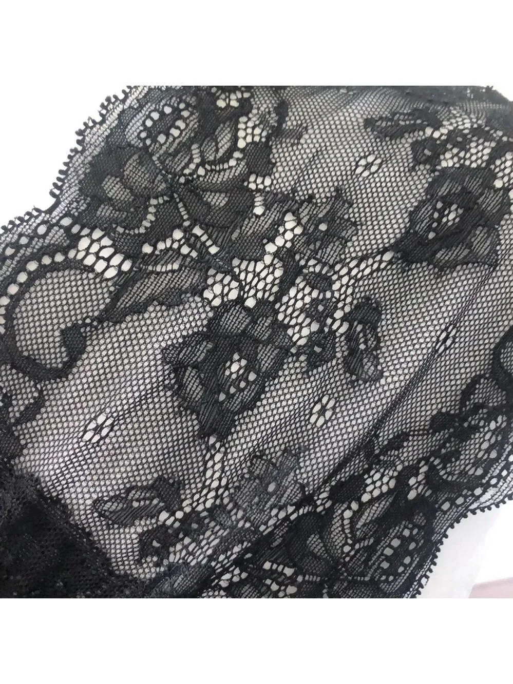 Free People Lace Cross Back Floral Beaded Tank Top Size Medium